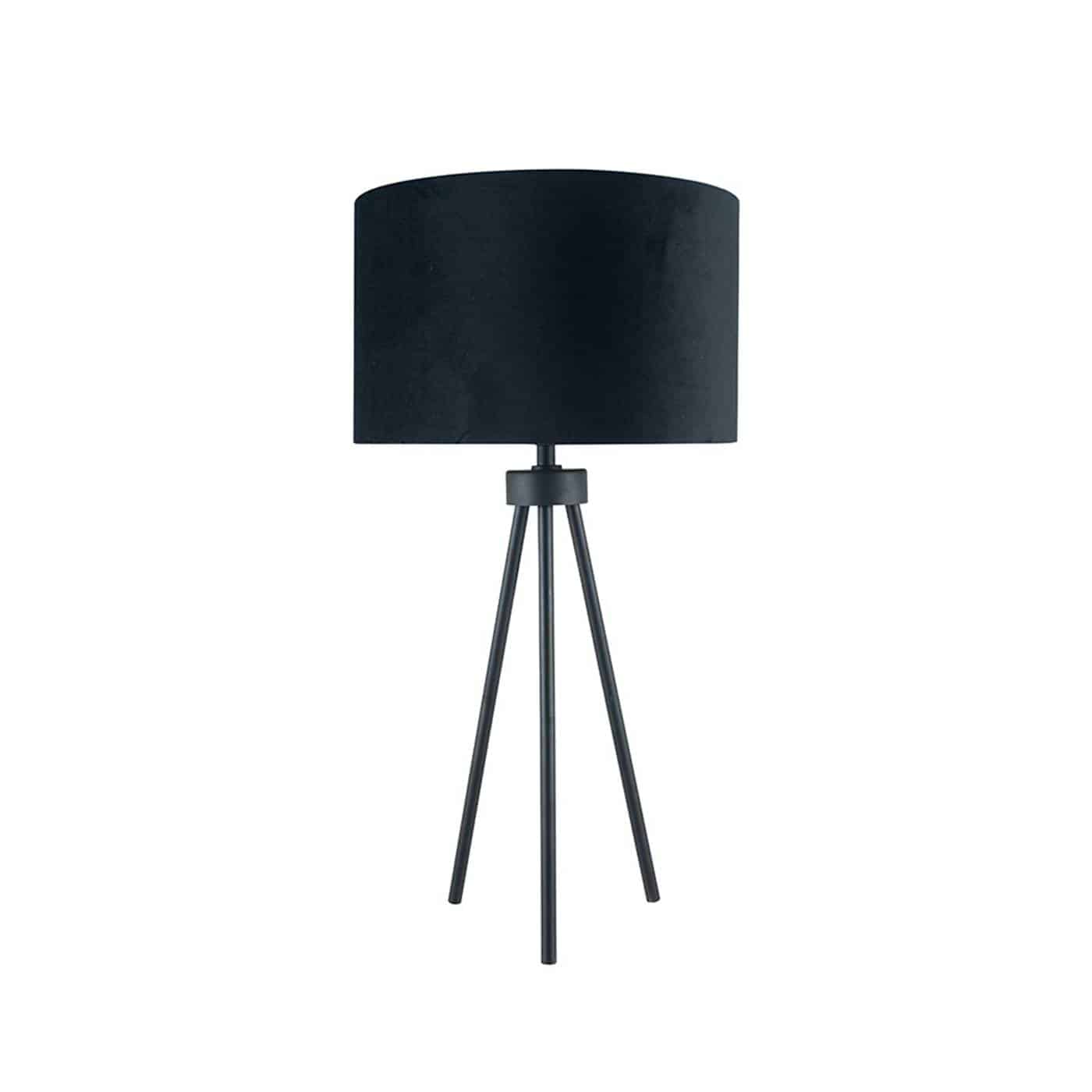 Tripod Table Lamp Lifestyle Furniture, Black And Grey Tripod Table Lamp