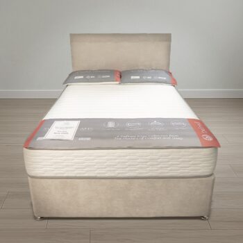 135cm (Double) Divan Base, Mattress & Headboard