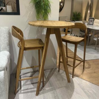 Tripod Table & 2 Stools