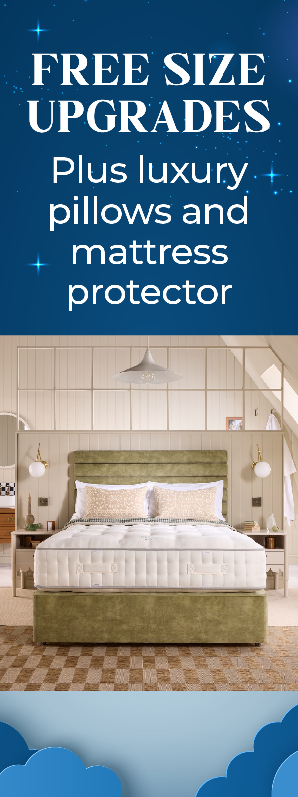 Get a King-size for a Double during Big Bed Month at Lifestyle Furniture