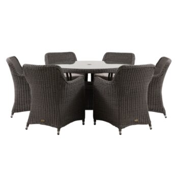 Windsor 6 Seater Round Dining Set
