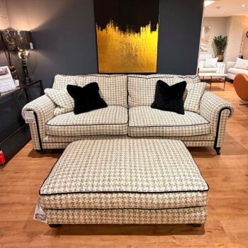 Tetrad Gloria Grand 4 Seater Sofa and Stool