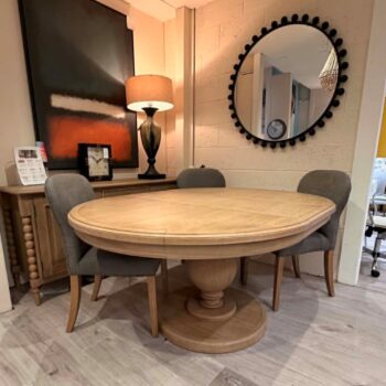 Round Extending Dining Table