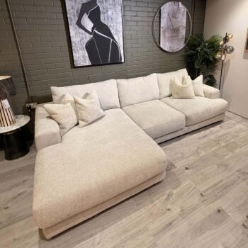 Medium Chaise Sofa and Cuddler