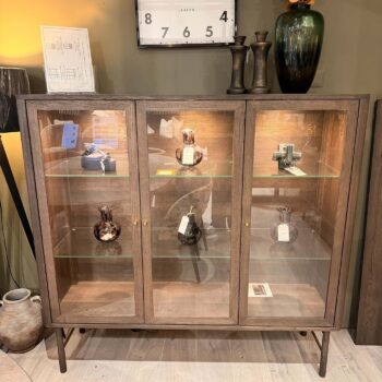 Velvet Vetrine 3 Glass Door Unit