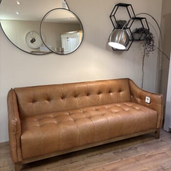 Vintage Leather 3 Seater Sofa