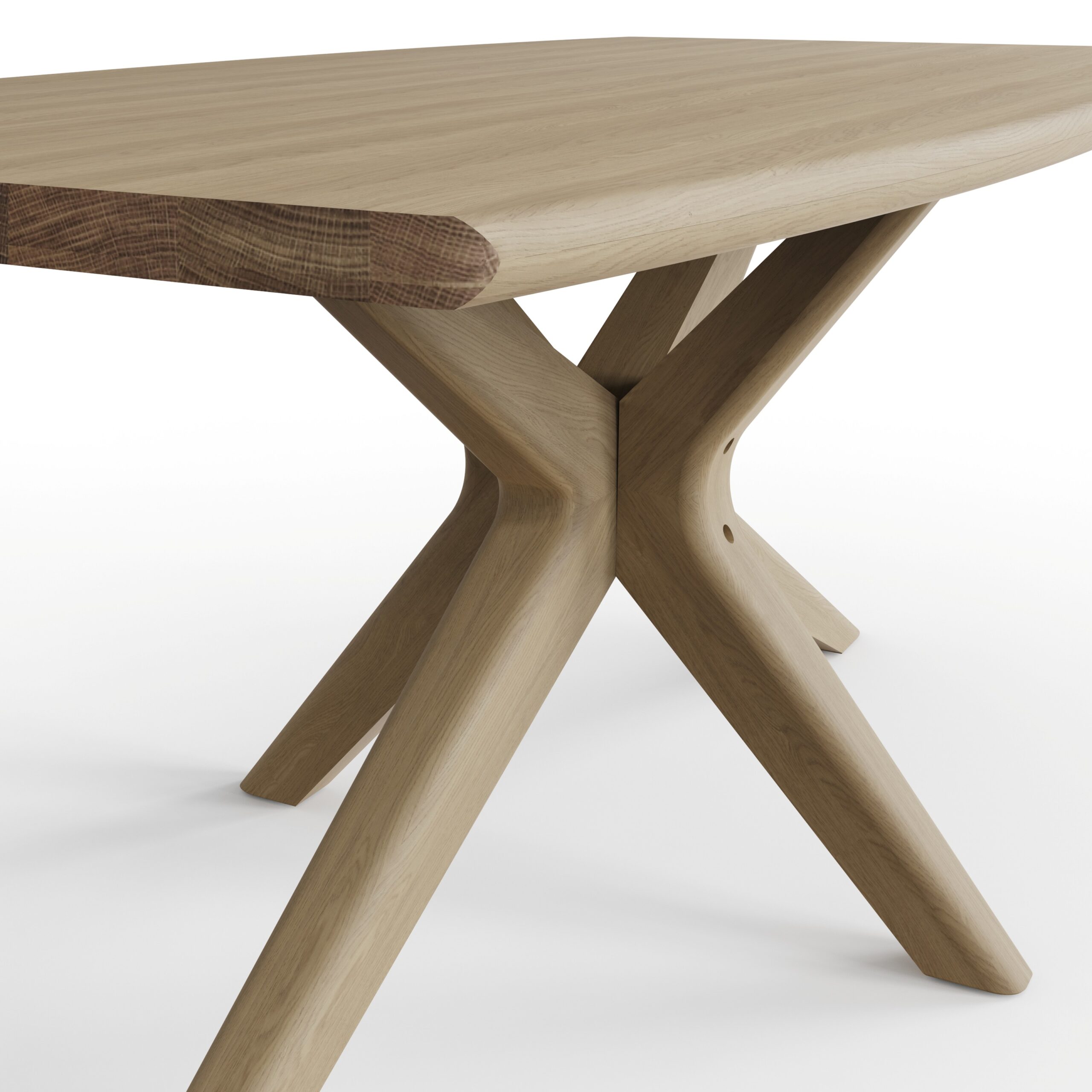 180cm Bow Dining Table - Image 5
